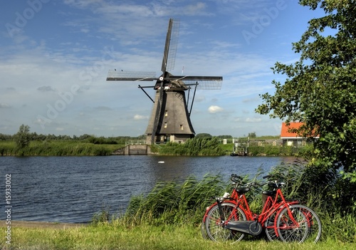 Windmühle auf kinderdijk