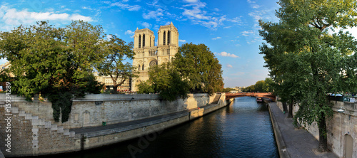 Notre Dame de Paris Panorama - Paris - France