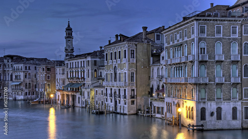 Blue hour Venice Canale Grande
