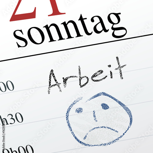 Arbeit am Sonntag (zwang)