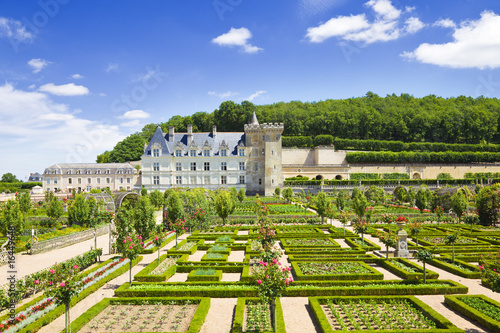 Villandry Chateau and gardens, France