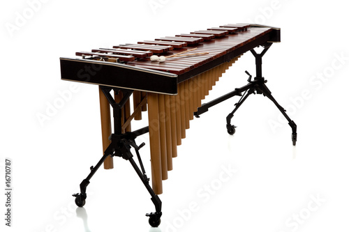 Marimba on White