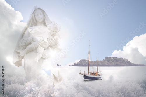 MOTHER MARIA WATCHING OVER SAILORS