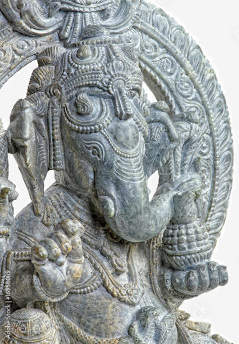 ganesh sculpture detail