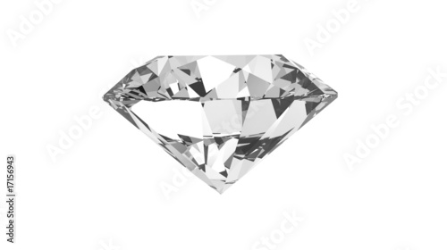 diamant fond blanc