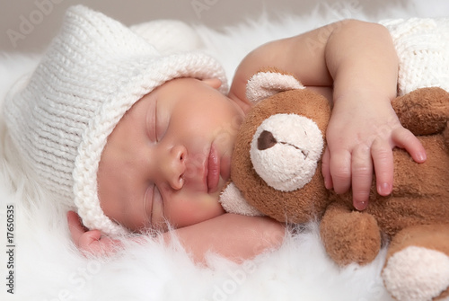 sleeping newborn