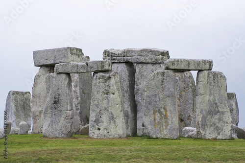 The Stonehenge megalithic monument in Salisbury, England