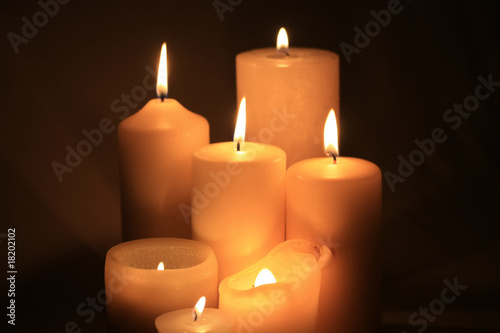 group of candles