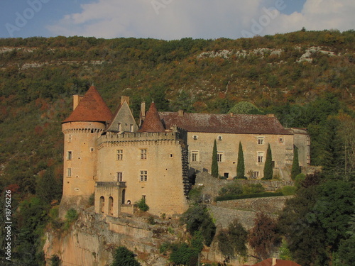 Village de Cabrerets et son Château ; Vallée du Lot