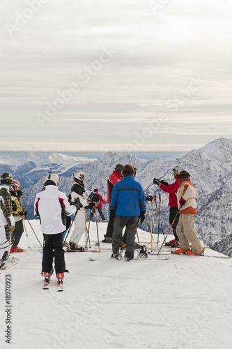 Sciatori in Valsesia