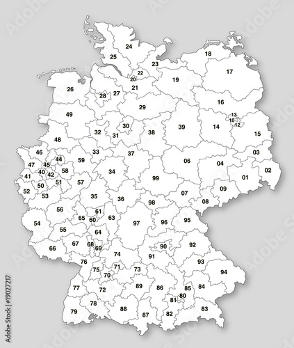 Kreise und kreisfreie Staedte in Deutschland