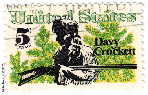 David ( Davy) Crockett - american 19th-century politican