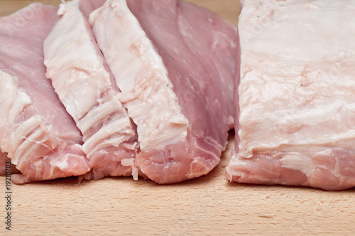 Porkchops in slices