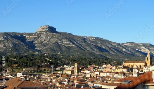 AUBAGNE et la MONTAGNE du GARLABAN