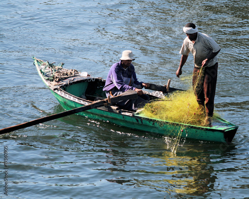 Fisherman on the River Nile