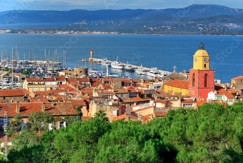 Sur les hauteurs de Saint-Tropez