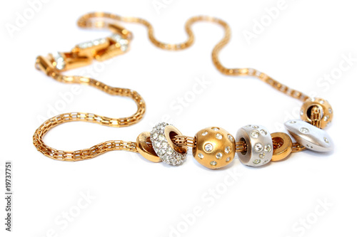 golden feminine jewelry