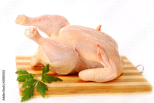 raw whole chicken