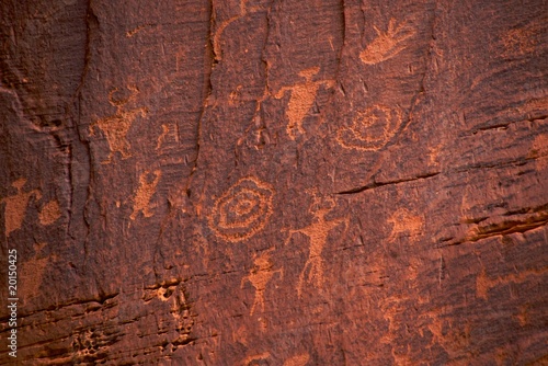 Fremont Indian petroglyphs, Potash Road, near Moab (Arches)