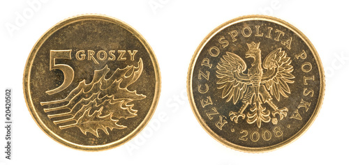 5 groszy - money of Poland