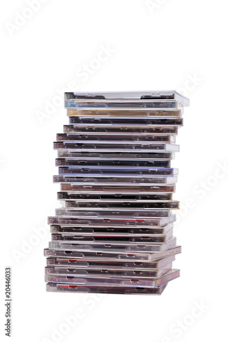 pile of cd