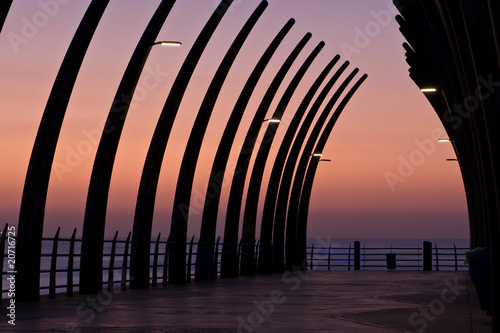 Umhlanga Pier sunrise