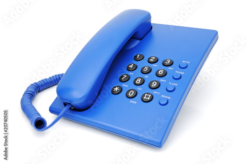 Blue phone