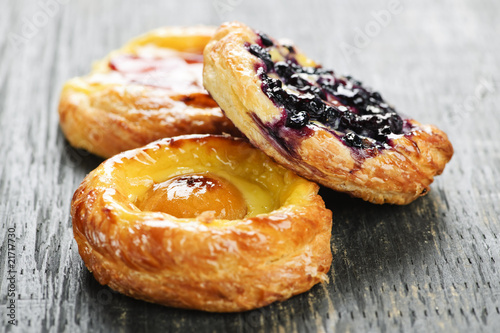 Fruit danishes