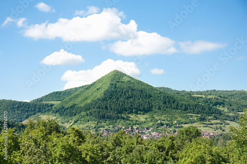 Bosnian pyramids, near the Visoko city