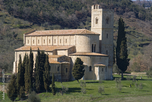 Toscana, Abbazia di S. Antimo 3