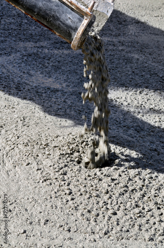 Pouring Concrete - a series of CONSTRUCTION images.