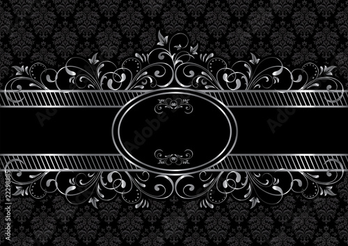 Black gothic background