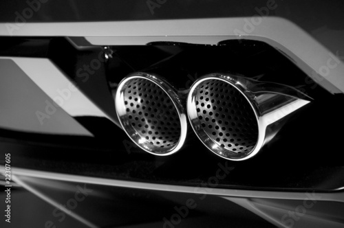 Crome exhaust