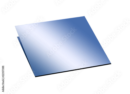 niebieska metalowa tabliczka