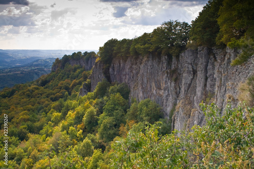 Bort les Orgues (Corrèze) - Falaises des orgues