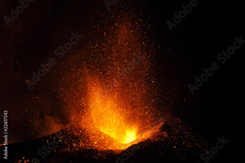 Eyjafjallajökull vulcano eruption