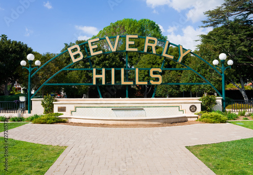 Park in Beverly Hills California