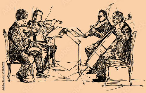 musician quartet