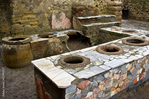 Herculanum, un thermopolium