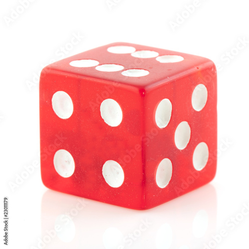 Red die