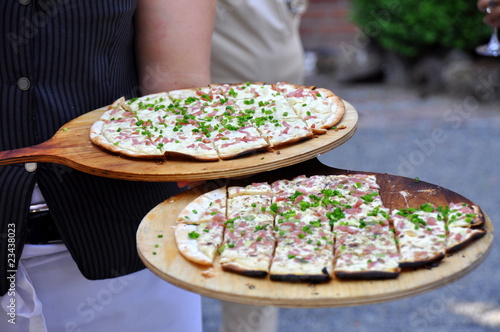 Elsässer Flammkuchen