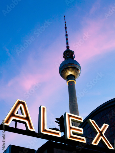 Fernsehturm am Abend