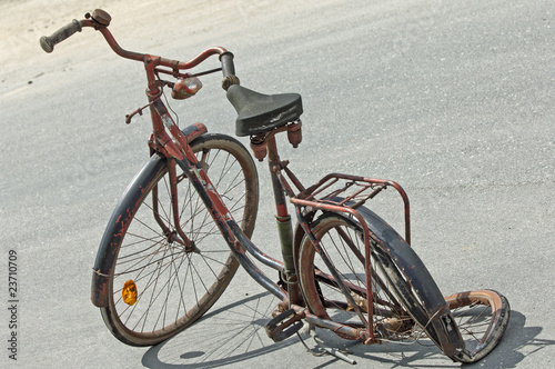 Schrottfahrrad,altes Fahrrad