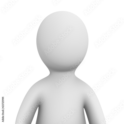 3D blank avatar