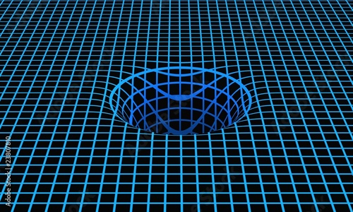 3D - Die Raum-Zeit-Krümmung - Quantenphysik