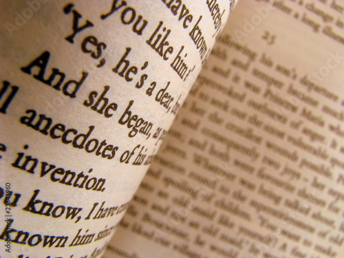 A Close-up of Some Pages of a Classic Novel