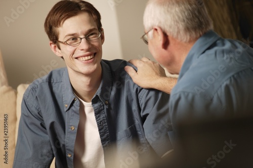 Two People Having A Conversation