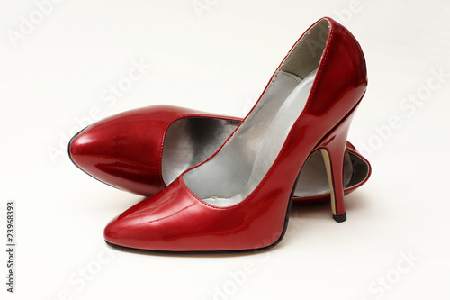 rote pumps high heels