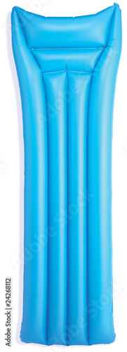 blue blow up lilo inflatable bed