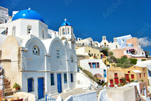 pictorial Santorini (Greek islands series)